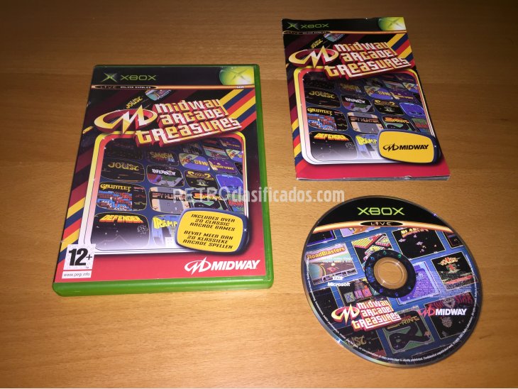 Midway Arcade Treasures juego original XBOX 1