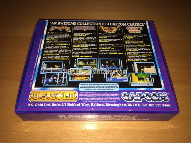 Capcom Platinum juego original Commodore 64 2