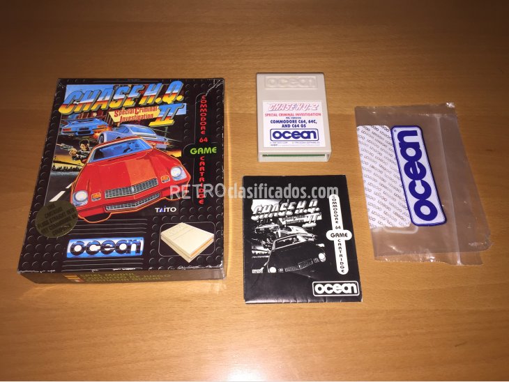 Chase HQ 2 juego original Commodore 64 1