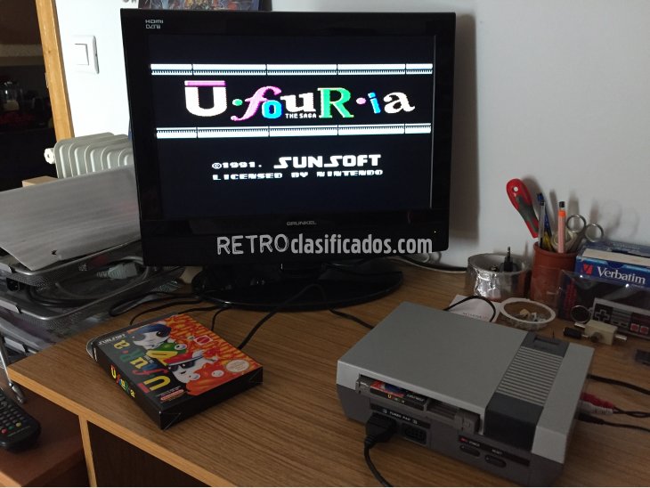 Ufouria juego original Nintendo NES 5
