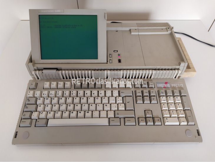 Portátil Retro Amstrad PPC 512 1