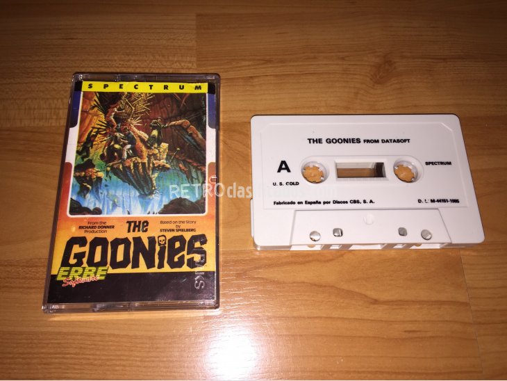 The Goonies juego original Spectrum 1