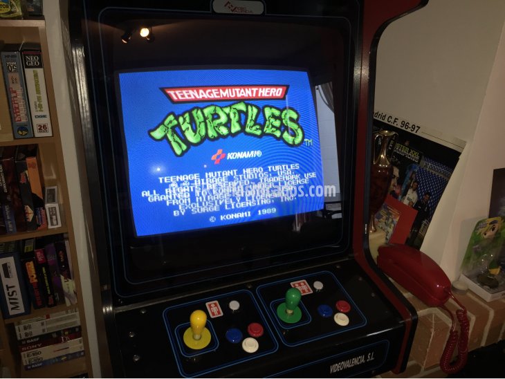 Tortugas Ninja placa original jamma arcade 2