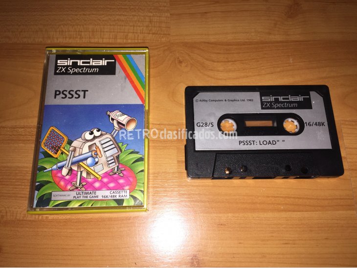 Pssst juego original Spectrum 1