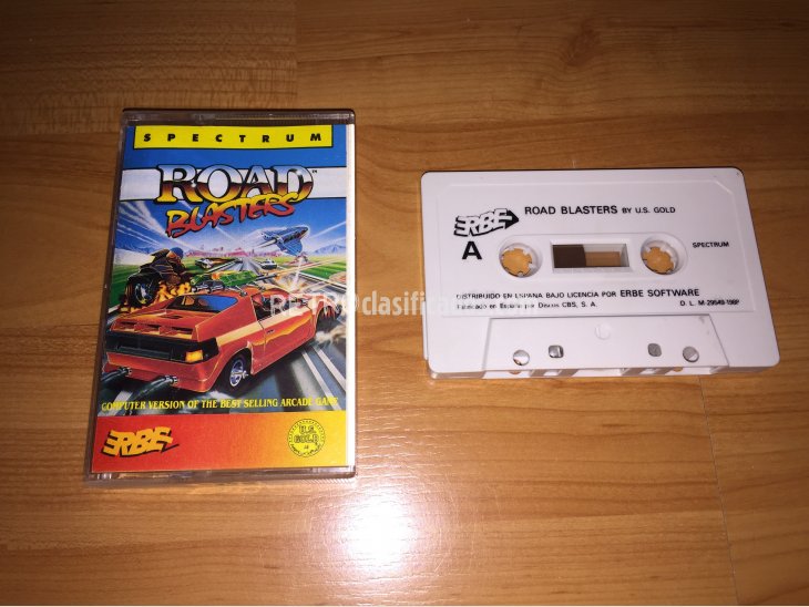 Road Blasters juego original Spectrum 1