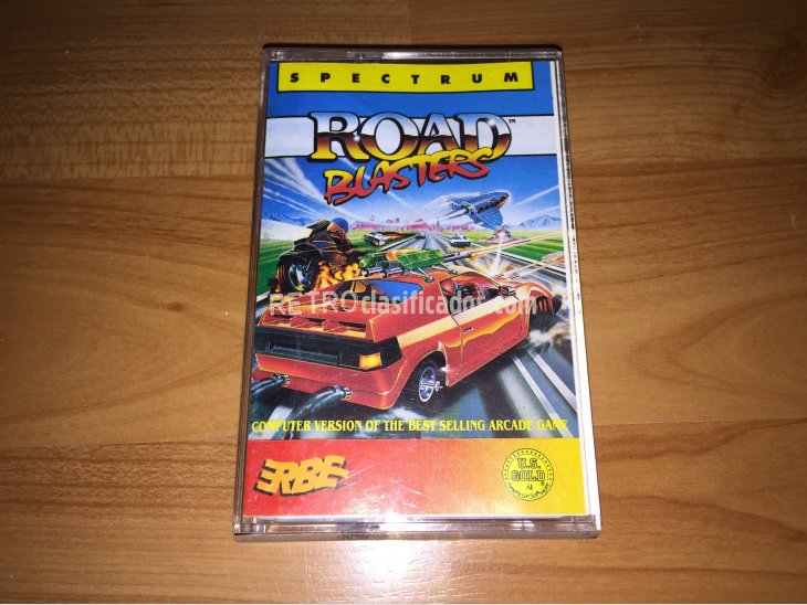 Road Blasters juego original Spectrum 3