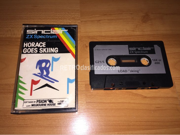 Horace Goes Sking juego original Spectrum 1