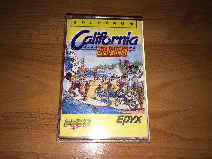 California Games juego original Spectrum 3