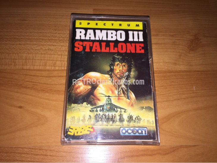 Rambo III juego original Spectrum 3