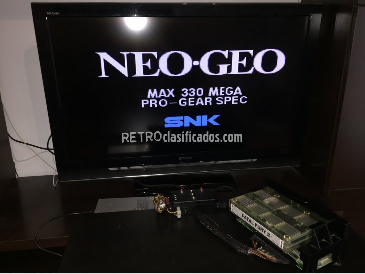 Fatal Fury 2 juego original MVS Neo Geo 3