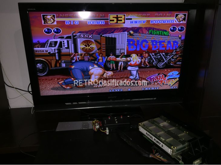 Fatal Fury 2 juego original MVS Neo Geo 5