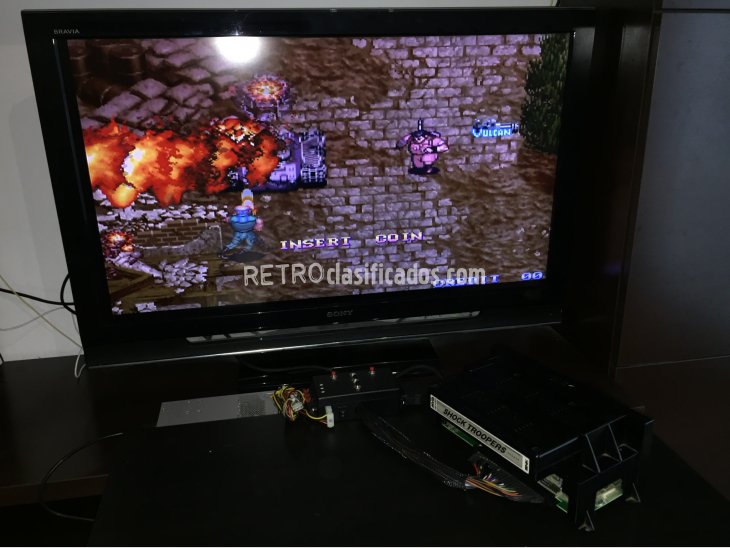 Shock Troopers juego original MVS Neo Geo 5