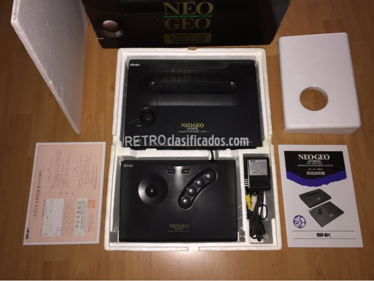 Neo Geo AES consola original completa SNK 2
