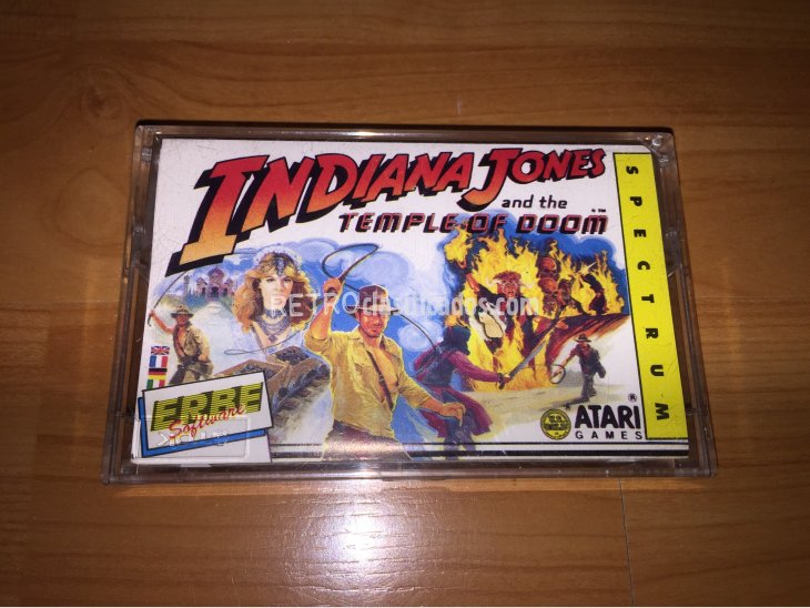 Indiana Jones y el Templo Maldito juego original Spectrum 3