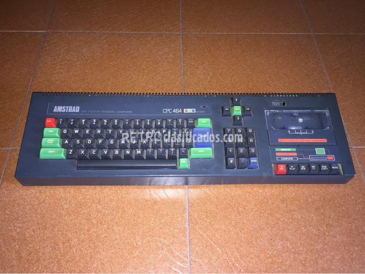 Amstrad CPC464 con Modulador Amstrad MPV 001 2
