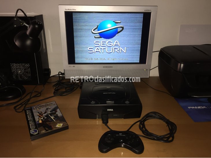 Sega Saturn consola original completa 3