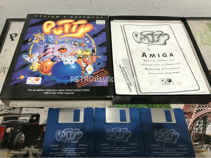 Lote 5 juegos y programas Commodore Amiga 3