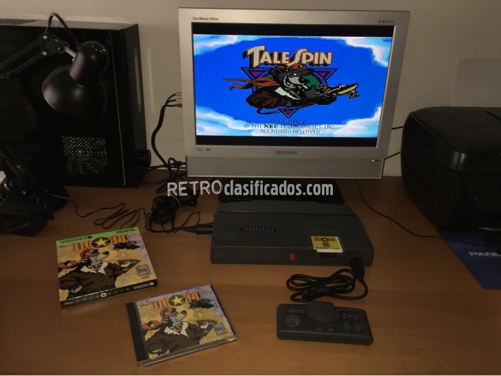 Tale Spin juego original Turbografx 16 5