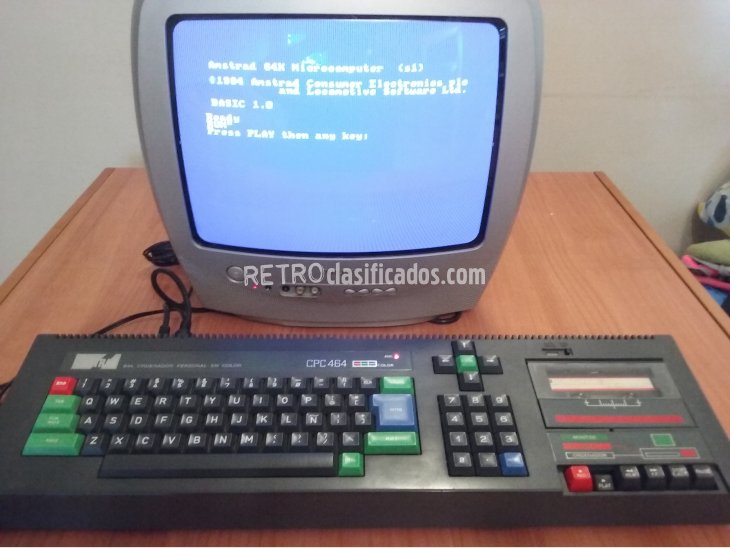 Ordenador Amstrad CPC 464 con Monitor TV IMPECABLE 1