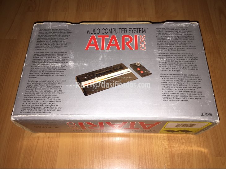 Atari 2600 consola original completa 5