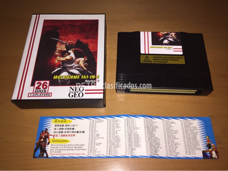 Neo Geo AES consola original completa SNK 4