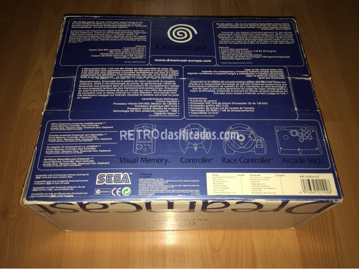 Sega Dreamcast console system boxed 5