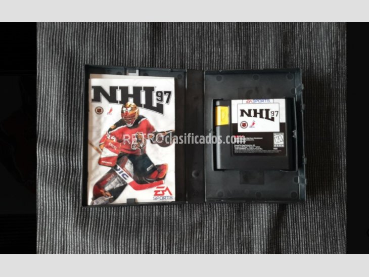 NHL '97 Sega Genesis 3