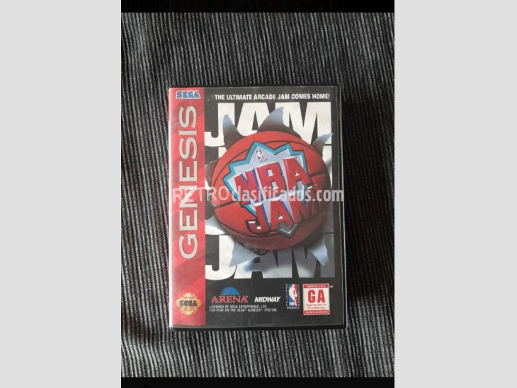 NBA JAM Sega Genesis 1