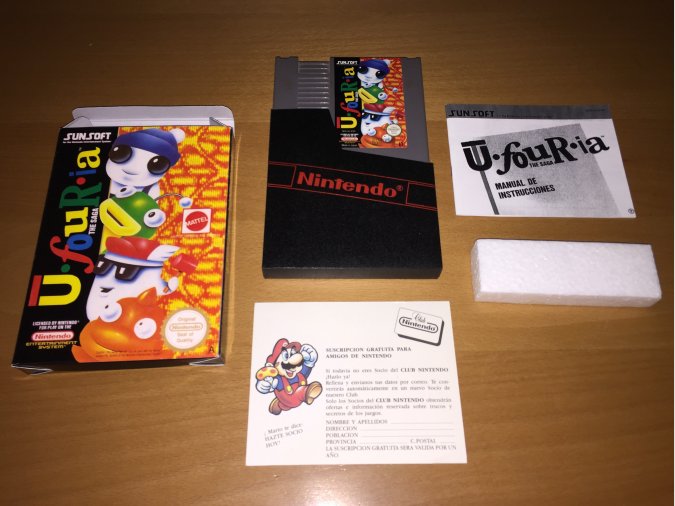 Ufouria juego original Nintendo NES