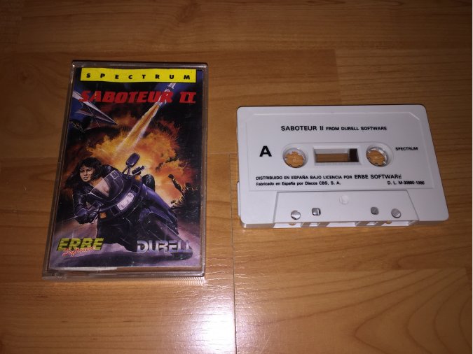 Saboteur 2 juego original Spectrum