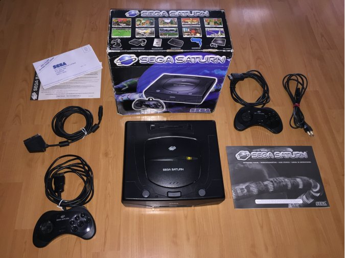 Sega Saturn consola original completa