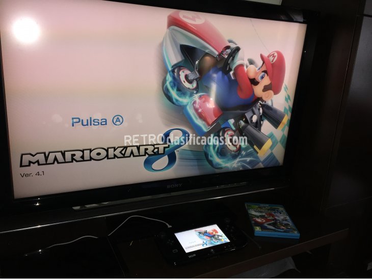 Wii U Nintendo consola original completa 3