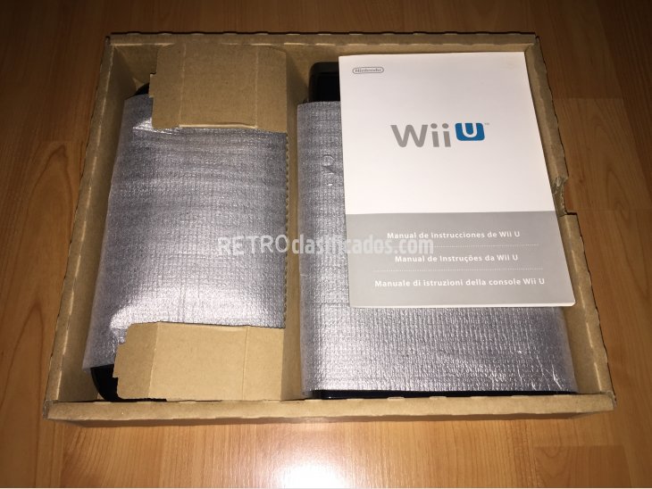 Wii U Nintendo consola original completa 4