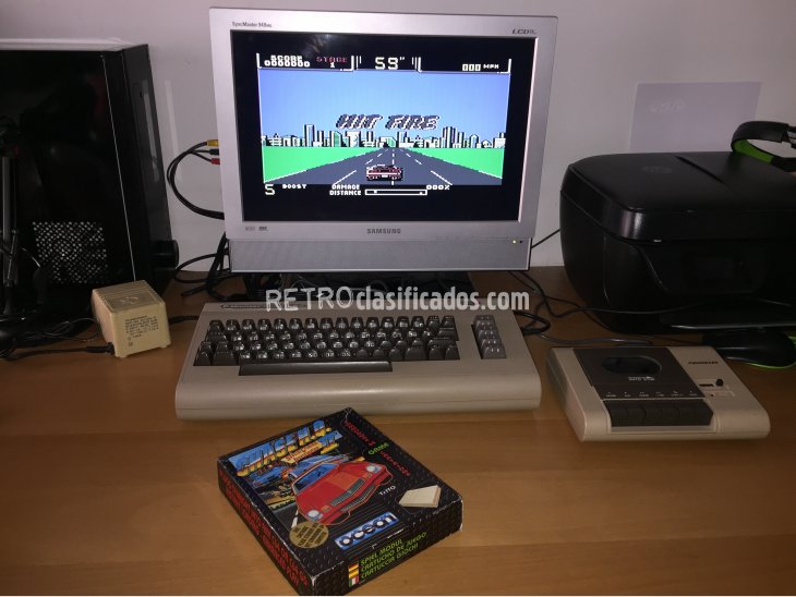 Chase HQ 2 juego original Commodore 64 5