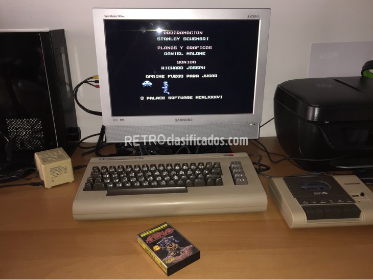 La Armadura Sagrada de Antiriad Commodore 64 5