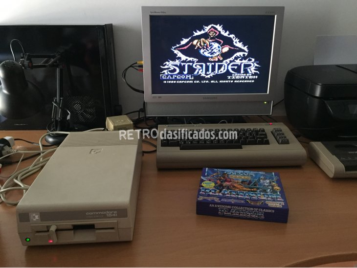 Capcom Platinum juego original Commodore 64 5