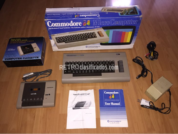Commodore 64 Ordenador original completo 1