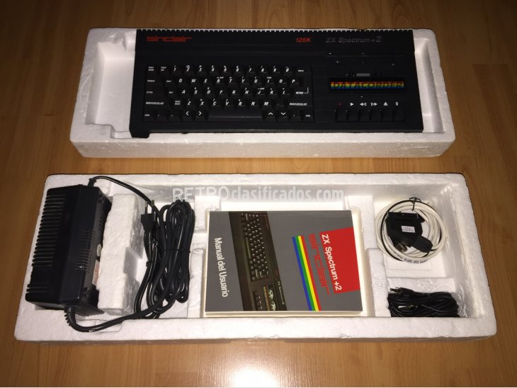 ZX Spectrum +2A 128K Ordenador original completo 3