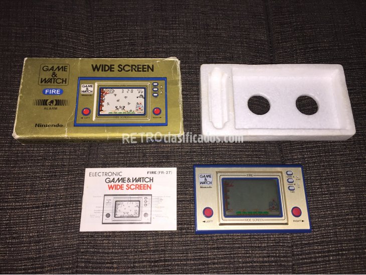 Game & Watch original Nintendo FIRE 1