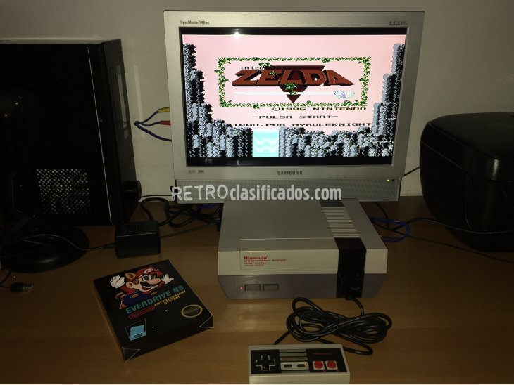 Nintendo NES Everdrive N8 completo 2