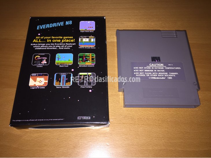 Nintendo NES Everdrive N8 completo 5