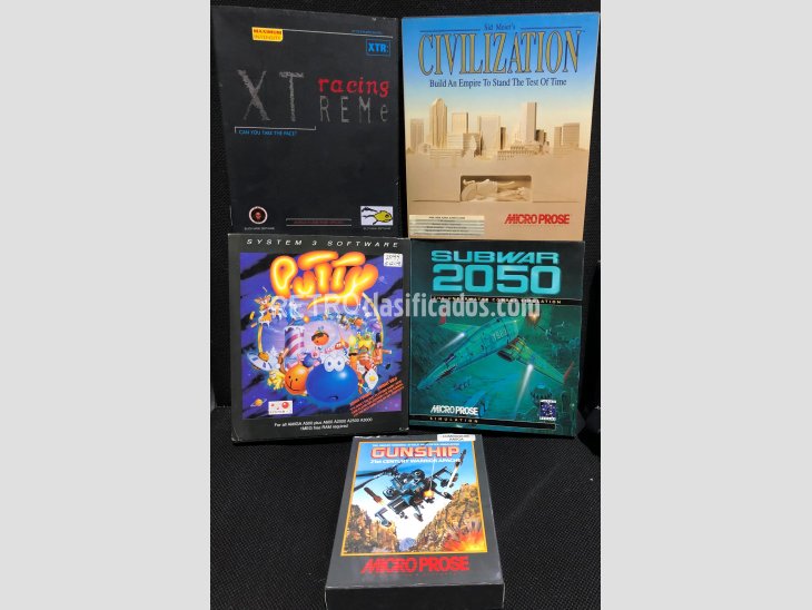 5 Juegos Commodore Amiga 1