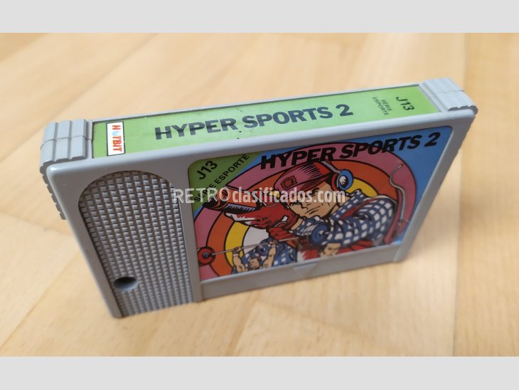 Juego MSX Hyper Sports 2 versión Brasil 1