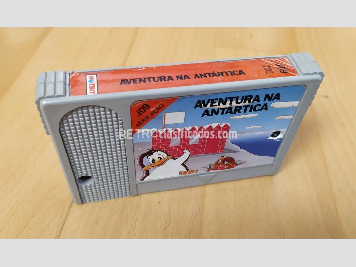 Juego MSX Antarctic Adventure Versión Brasil 1