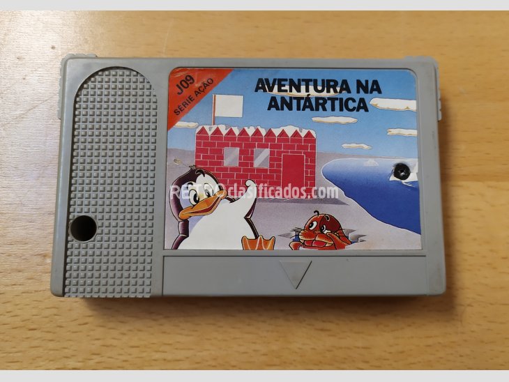 Juego MSX Antarctic Adventure Versión Brasil 2