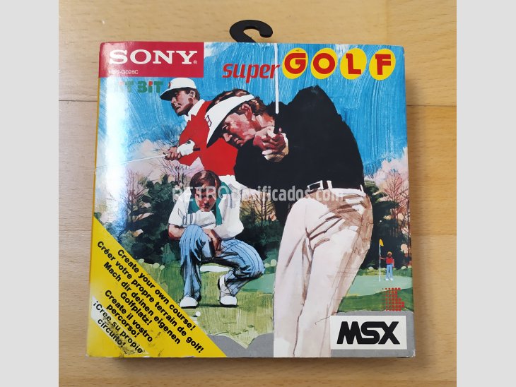 Juego MSX Super Golf Sony Logitech 1984 EUR 1