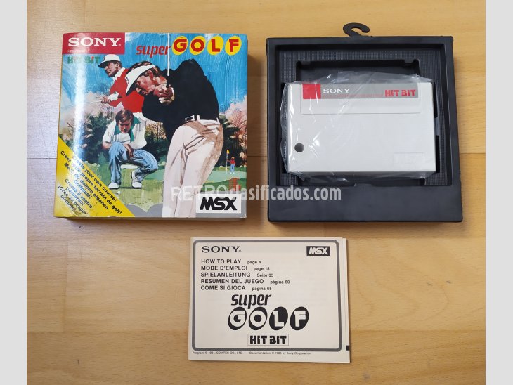 Juego MSX Super Golf Sony Logitech 1984 EUR 3
