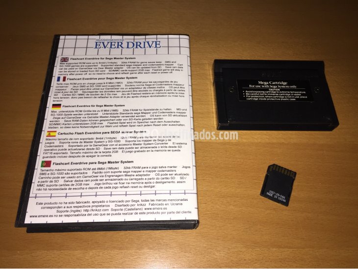 Master System everdrive completo 5