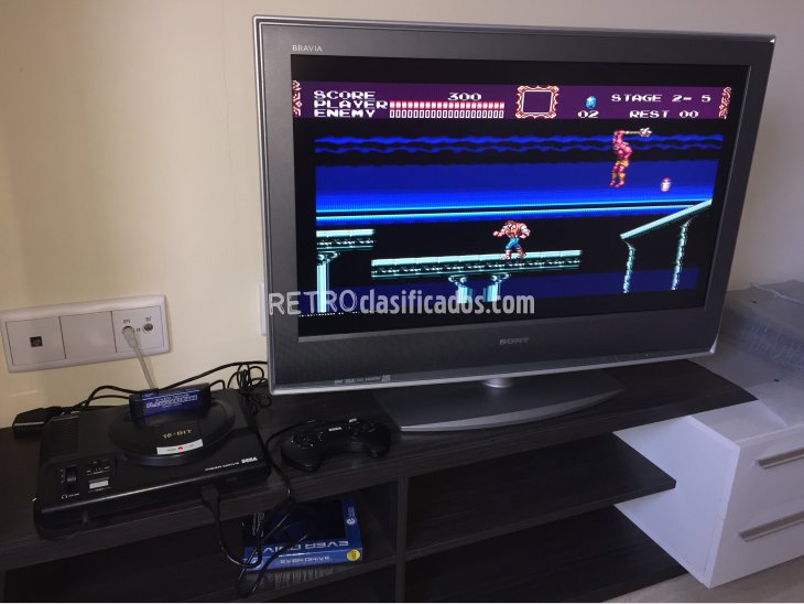 Everdrive Mega Drive completo original krikzz 4