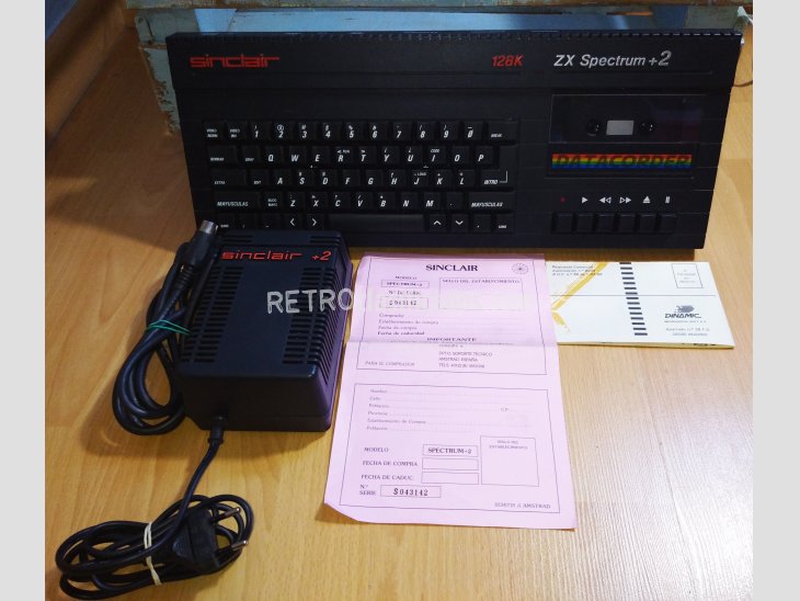 ZX Spectrum +2 Sinclair 128K 1